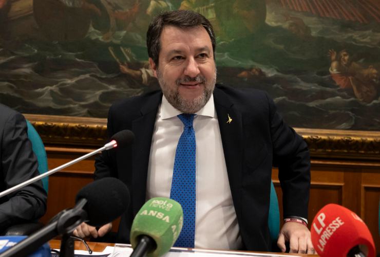 Matteo Salvini contro Bruxelles